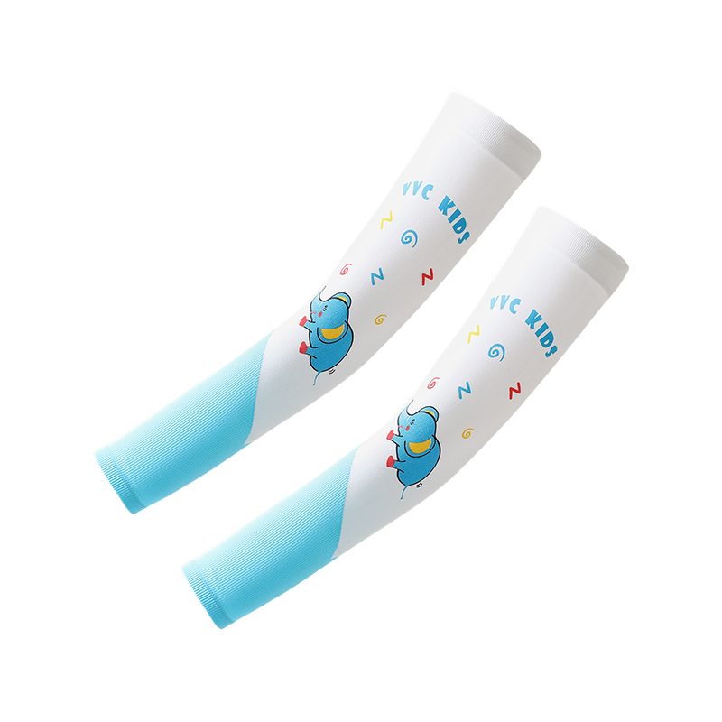 VVC KIDS系列动物园防晒冰袖（单位：副）VCS4S256 蓝